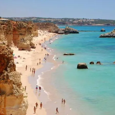 شقة Casa Azul, Fast Wi-fi, Airco, Pool & Bbq Near The Da Rocha بورتيماو